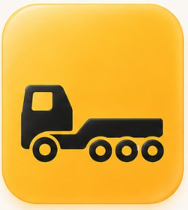 Low-bed trucks icon