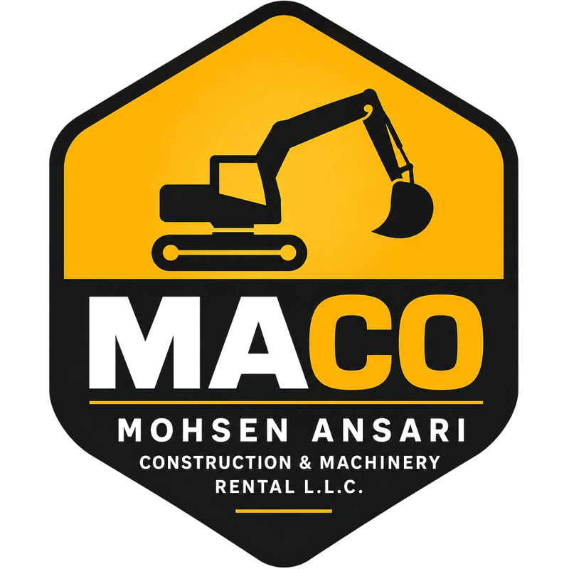 MACO — Mohsen Ansari Construction & Machinery Rental